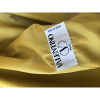 Valentino Garavani Top en Cuir en Jaune