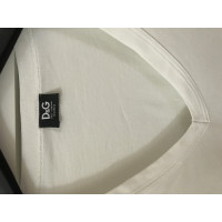 D&G Tricot en Coton en Blanc