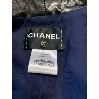 Chanel Jas/Mantel Katoen in Blauw