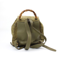 Gucci Backpack Suede in Olive