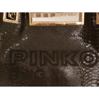 Pinko Shopper Leather in Black