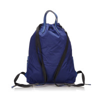 Fendi Rucksack aus Baumwolle in Blau