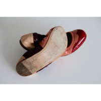 Miu Miu Slipper/Ballerinas aus Lackleder