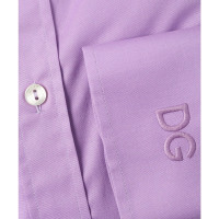 Dolce & Gabbana Anzug aus Baumwolle in Violett