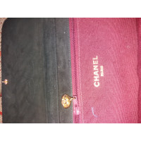 Chanel Flap Bag aus Wildleder in Schwarz