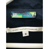 Diane Von Furstenberg Jacket/Coat Cotton in Green
