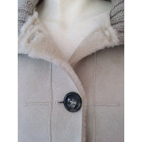 Schacky & Jones Jacket/Coat Fur in Beige