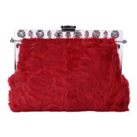 Dolce & Gabbana Handtas Bont in Rood