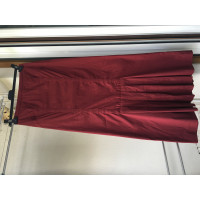 Prada Skirt Cotton in Bordeaux