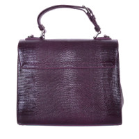 Dolce & Gabbana Handtasche aus Leder in Violett