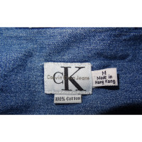 Calvin Klein Oberteil aus Baumwolle in Blau