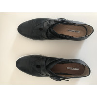 Armani Slippers/Ballerinas Leather in Black
