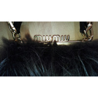 Miu Miu Shoulder bag Fur in Brown