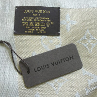 Louis Vuitton Sciarpa in Seta in Beige