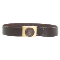 Etro Leather belt dark brown