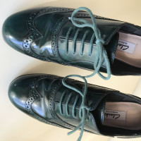 Clarks Chaussures à lacets en Cuir en Vert