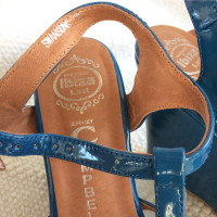 Jeffrey Campbell Sandals Leather in Blue