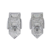 Christian Dior Earring in Silvery