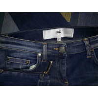 Elisabetta Franchi Jeans aus Baumwolle in Blau