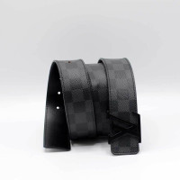 Louis Vuitton Belt Canvas in Black