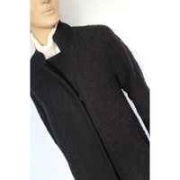 Etro Jacke/Mantel aus Wolle in Schwarz