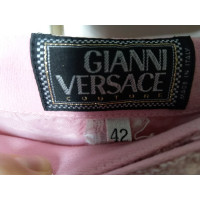 Gianni Versace Skirt Wool in Pink