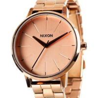 Nixon Horloge Staal in Goud