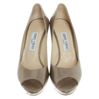 Jimmy Choo Pumps/Peeptoes Patent leather in Gold
