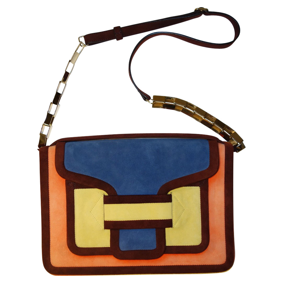 Pierre Hardy Shoulder bag with color-blocking