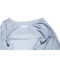 All Saints Top Cotton in Blue