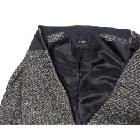 Maje Jacke/Mantel aus Wolle in Grau
