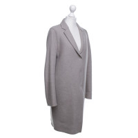 Harris Wharf Tondu manteau de laine grise