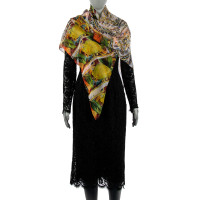 Dolce & Gabbana Schal/Tuch aus Seide in Gelb