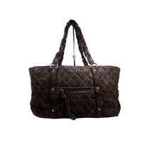 Chanel Shopper in Pelle scamosciata in Marrone