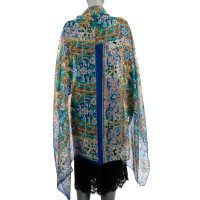 Dolce & Gabbana Schal/Tuch aus Seide in Blau