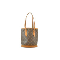 Louis Vuitton Bucket Bag Canvas in Brown
