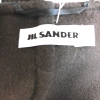 Jil Sander Giacca/Cappotto in Cashmere in Blu