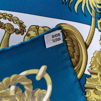 Hermès Carré 90x90 Silk in Turquoise