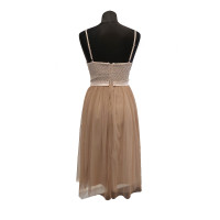 Needle & Thread Kleid in Nude