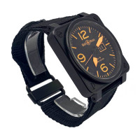 Bell & Ross Montre-bracelet en Acier en Noir