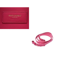 Saint Laurent Handbag Leather in Pink