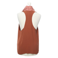 Haider Ackermann Top en Soie en Marron