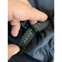 Ralph Lauren Jacke/Mantel aus Leder in Blau