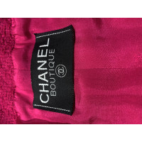 Chanel Jacke/Mantel aus Wolle in Fuchsia