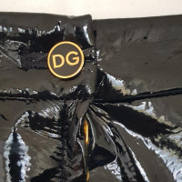 Dolce & Gabbana Rock aus Leder in Schwarz