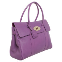 Mulberry 'Bayswater Bag' in purple