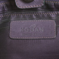 Hogan Handtasche aus Wildleder in Violett