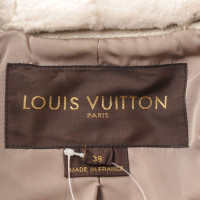 Louis Vuitton Jas/Mantel Wol in Wit