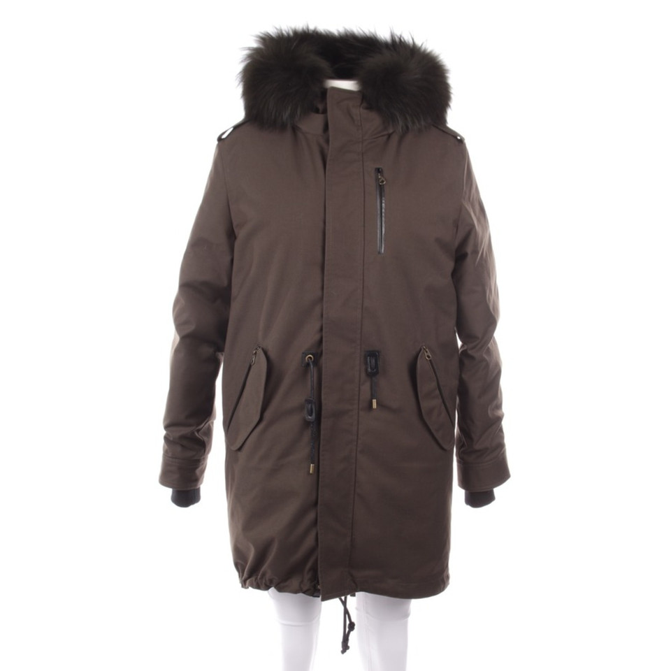 Mackage Veste/Manteau en Laine en Kaki