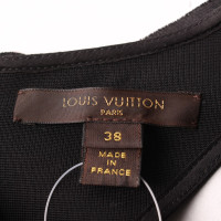 Louis Vuitton Vestito in Seta in Nero